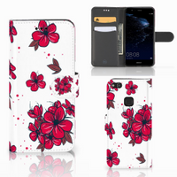 Huawei P10 Lite Hoesje Blossom Red