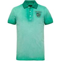 Short sleeve polo light pique cold deep green