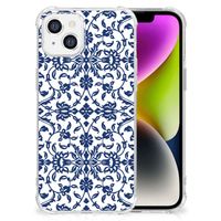 iPhone 14 Case Flower Blue - thumbnail