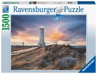 Ravensburger puzzel 1500 stukjes de vuurtoren van Akranes