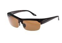 FitOfar overzetzonnebril bruin unisex met bruine lens VZ0018B