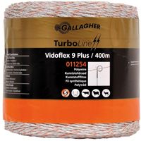 Gallagher Vidoflex 9 TurboLine Plus wit 400m - 011254 011254