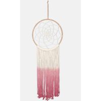 Macramé Dromenvanger Rond Roze  (103 x 32 x 32 cm)