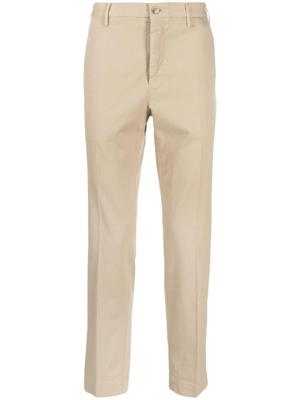 Incotex Low waist geplooide chino - Beige Incotex Low waist geplooide chino - Beige