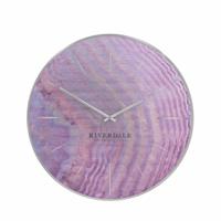 Riverdale Wandklok Brixton pink oil 30cm