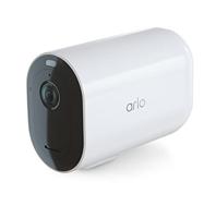 Arlo Pro 4 XL draadloze WiFi-beveiligingscamera voor buiten, 2K HDR, 160˚ kleurennachtzicht, sirene, bewegingsdetectie, 2-weg-audio, 12 mnd batterij, incl. proefp. Arlo Secure, 1 cam, wit