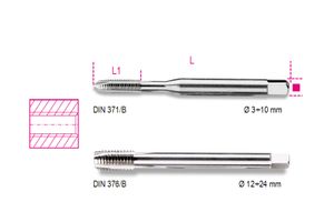 Beta Machinetappen voor doorlopende gaten HSS-CO 5% 429FP 4 - 004290004