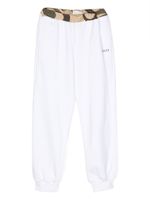 PUCCI Junior pantalon de jogging à bords contrastants - Blanc - thumbnail