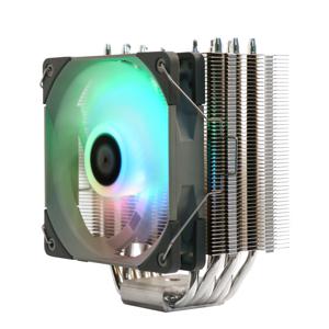 Thermalright Venomous Plus Processor Luchtkoeler Chroom, Grijs, Staal 1 stuk(s)