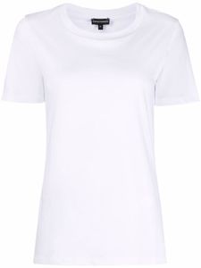 Emporio Armani t-shirt à col ras-de-cou - Blanc