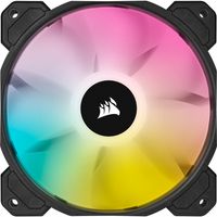 Corsair SP120 RGB ELITE Computer behuizing Ventilator 12 cm Zwart 3 stuk(s) - thumbnail