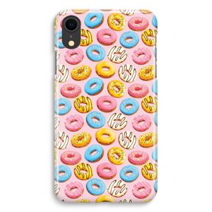 Pink donuts: iPhone XR Volledig Geprint Hoesje