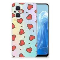 OPPO Reno8 Lite TPU bumper Hearts - thumbnail