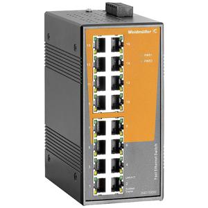 Weidmüller IE-SW-EL16-16TX Industrial Ethernet Switch 10 / 100 MBit/s