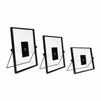 QUVIO Fotolijstjes - Rechthoek - Set van 3 - Zwart QUVIO Fotolijstjes - Rechthoek - Set van 3 - Zwart