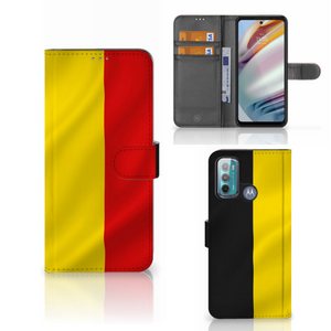 Motorola Moto G60 Bookstyle Case Belgische Vlag