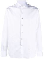 Karl Lagerfeld chemise en coton à empiècements - Blanc - thumbnail