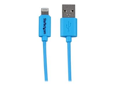 .com 1 m blauwe Apple 8-polige Lightning-connector-naar-USB-kabel voor iPhone / iPod / iPad - Lightning-kabel - Lightning (M) naar USB (M) - 1 m - dubbel afgeschermd - blauw - voor Apple iPad/iPhone/iPod (Lightning) .com 1 m blauwe Apple 8-polige Lightning-connector-naar-USB-kabel voor iPhone / iPod / iPad - Lightning-kabel - Lightning (M) naar USB (M) - 1 m - dubbel afgeschermd - blauw - voor Apple iPad/iPhone/iPod (Lightning)