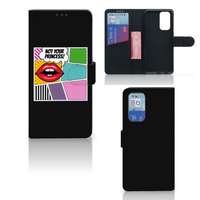 OnePlus 9 Pro Wallet Case met Pasjes Popart Princess