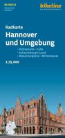 Fietskaart NDS13 Bikeline Radkarte Hannover und Umgebung | Esterbauer