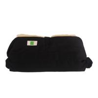 Handwarmers van lamsvel, navy