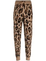 Joshua Sanders pantalon évasé à motif animalier - Tons neutres