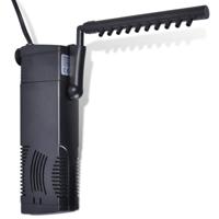 vidaXL Aquariumfilterpomp met Actieve Koolstof Filterpomp Aquariumpomp Pomp