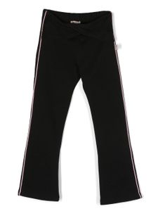 Nº21 Kids pantalon en coton à rayures - Noir