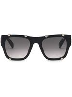 Philipp Plein lunettes de soleil Icon à monture carrée - Noir - thumbnail