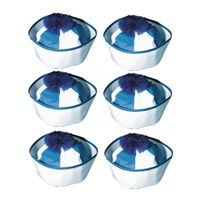 12x stuks blauw matrozen hoedjes / matrozenpetjes - thumbnail