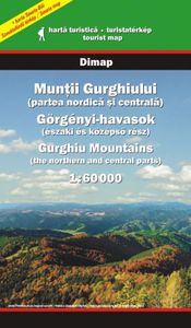 Wandelkaart Gurghiu Mountains Map - (northern and central parts) | Di