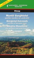 Wandelkaart Gurghiu Mountains Map - (northern and central parts) | Di