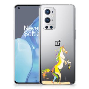 OnePlus 9 Pro Telefoonhoesje met Naam Horse Color