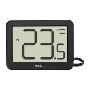 TFA-Dostmann 30.1066.01 insteekthermometer Elektronische omgevingsthermometer Binnen/buiten Zwart