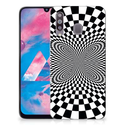 Samsung Galaxy M30 TPU Hoesje Illusie Samsung Galaxy M30 TPU Hoesje Illusie