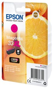 Epson Oranges Singlepack Magenta 33XL Claria Premium Ink