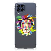 Samsung Galaxy M53 Stevig Bumper Hoesje Lion Color