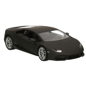 Welly modelauto Lamborghini Huracan - matzwart - schaal 1:24   -