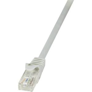 LogiLink CP1142U RJ45 Netwerkkabel, patchkabel CAT 5e U/UTP 50.00 m Grijs 1 stuk(s)