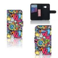 Samsung Galaxy Xcover 4 | Xcover 4s Wallet Case met Pasjes Punk Rock