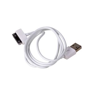 Akyga AK-USB-08 USB-kabel USB 2.0 1 m USB A Micro-USB B/Lightning/Apple 30-pin Wit