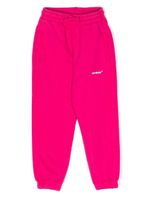 Off-White Kids pantalon de jogging à rayures - Rose - thumbnail