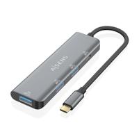Aisens USB-hub, A109-0762, grijs, 1 stuk