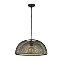 Searchlight Zwart gouden hanglamp Honeycomb Ø 45,5cm 6841BGO - thumbnail