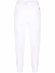 Polo Ralph Lauren pantalon de jogging à logo brodé - Blanc