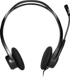 Logitech PC 960 On Ear headset Computer Kabel Stereo Zwart Ruisonderdrukking (microfoon) Volumeregeling, Microfoon uitschakelbaar (mute)