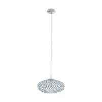 Eglo Kristallen hanglamp Clemente 35cm metaalgrijs 95286