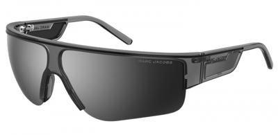 Marc Jacobs zonnebril unisex semi randloos transparant/grijs