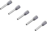 Rittal AS 4050.731 adereindhuls, 1 stuk, 0,75 mm² x 8 mm, deels geïsoleerd, grijs, 500 stuks