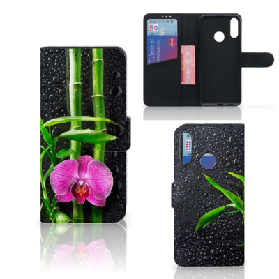 Motorola Moto E6 Plus Hoesje Orchidee